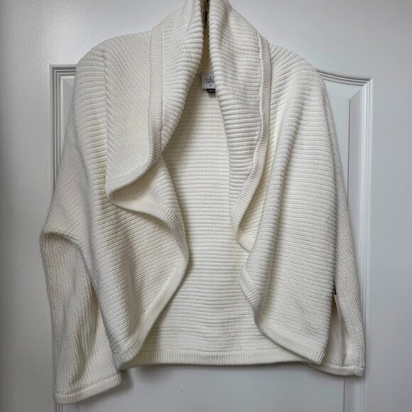 CABI Half Circle Sweater Winter Ivory Sz M #6231 NWT - Picture 1 of 6